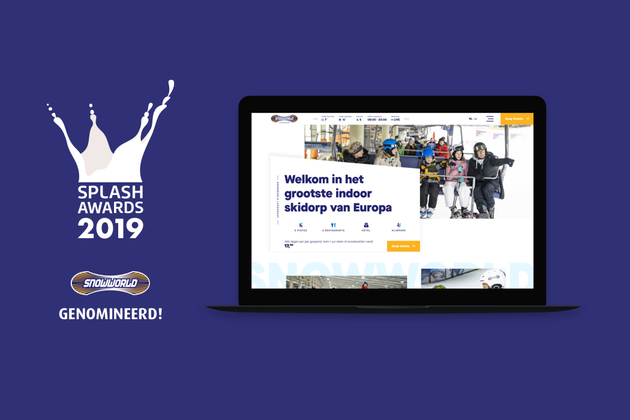 Flink met SnowWorld.com genomineerd voor Splash Awards 2019