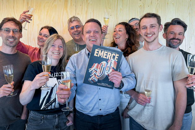 Trots op onze 5 sterren in de Emerce100 2025!