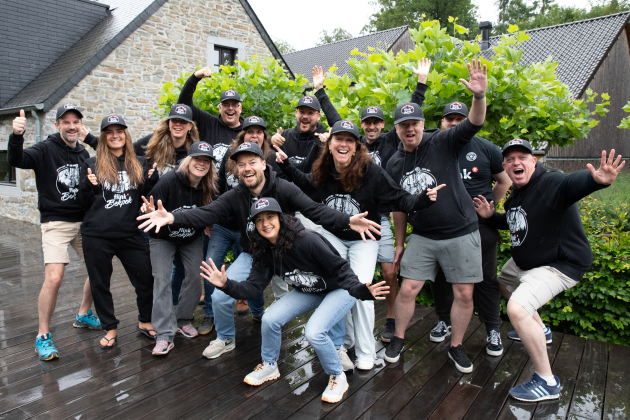 Groepsfoto Flink team