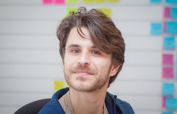 Portretfoto van Maikel Blog, The Hague Marketing Bureau