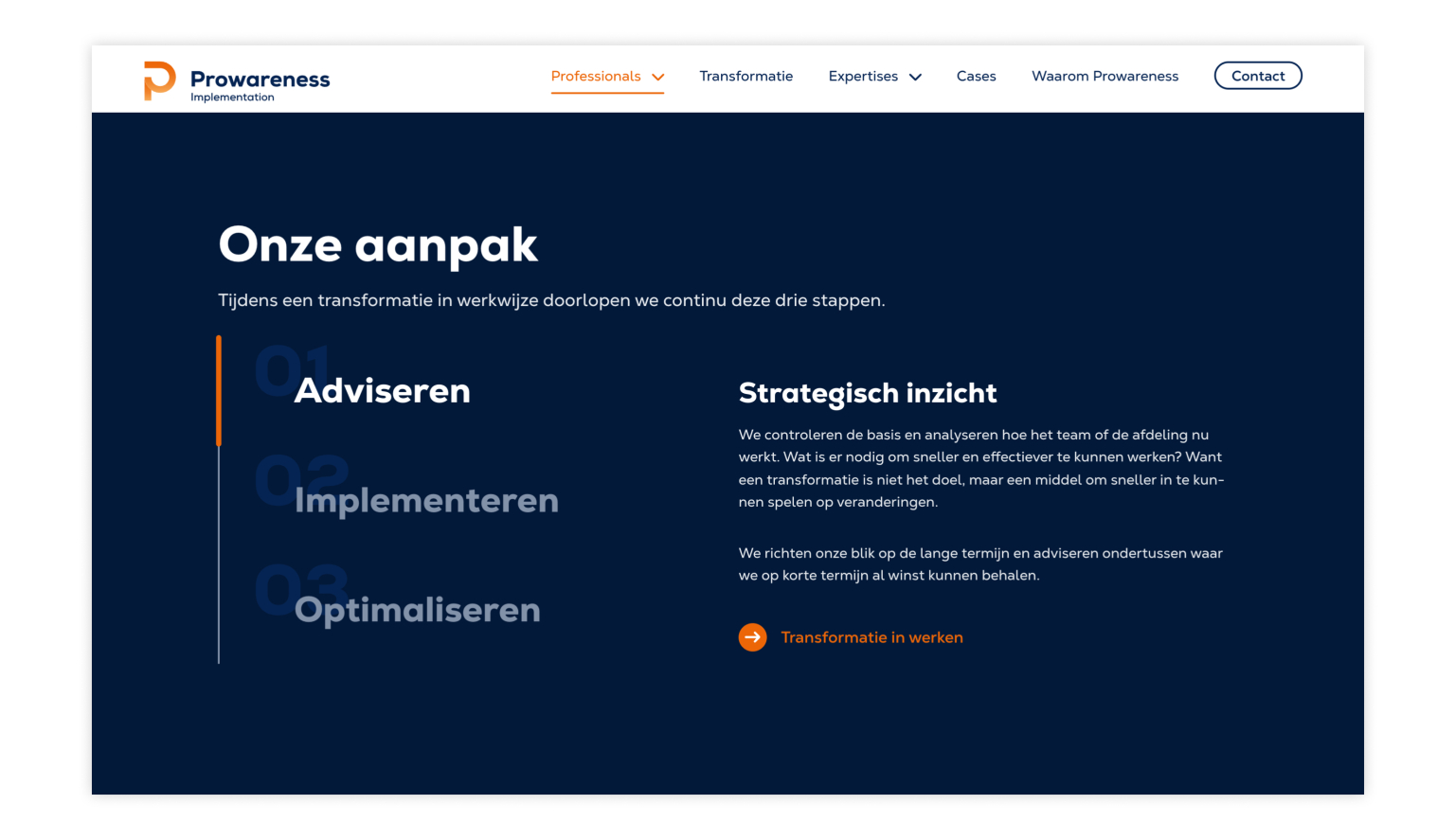 Prowareness case beeld 4