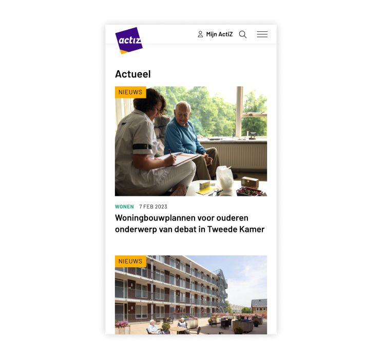 ActiZ actueel nieuws