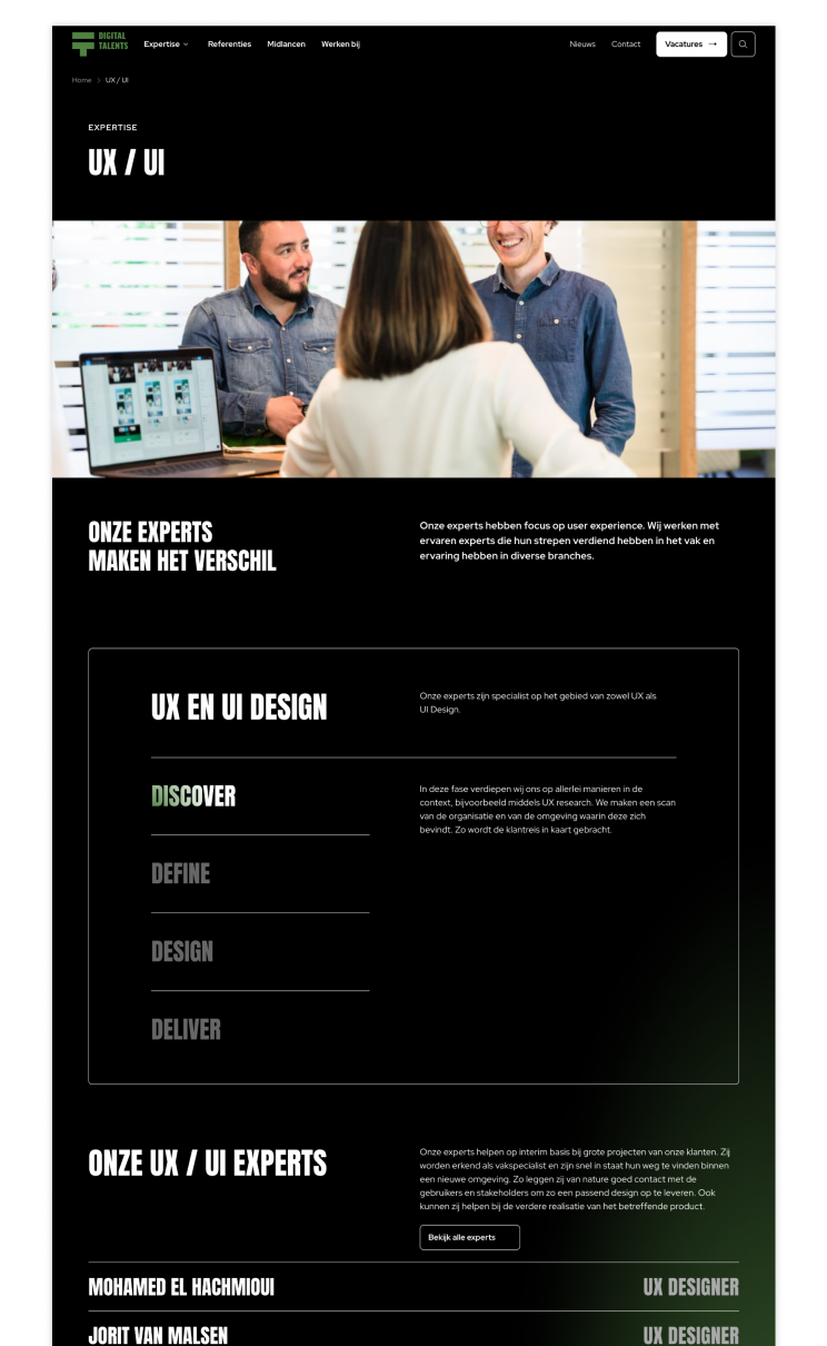 Nieuwe website voor House of Talents