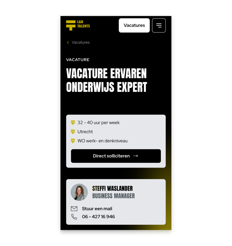 Nieuwe website voor House of Talents