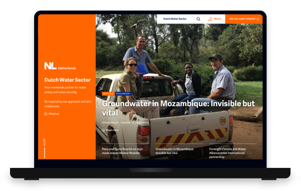 Afbeelding mobiel Dutch Water Sector home