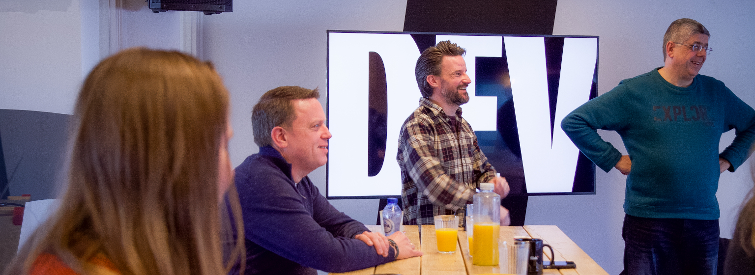 Development Day kick off kantine