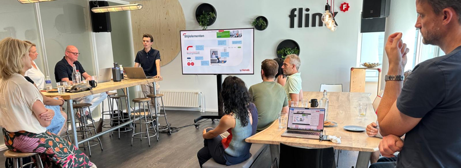 Product Owner Thomas Luijendijk aan het woord bij Flink.