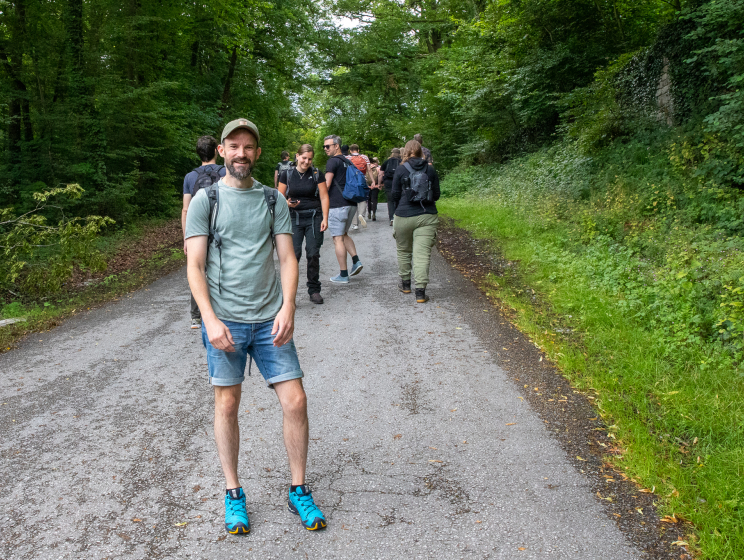 Wouter onze hike guide Bekpek 2022