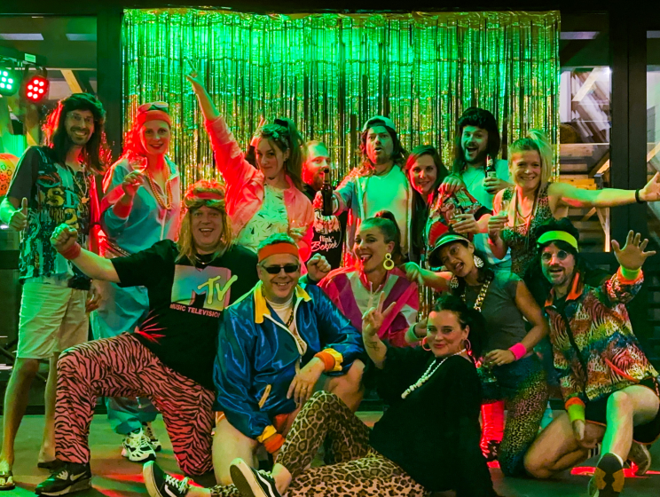 Groepsfoto Haagse Matjes Disco