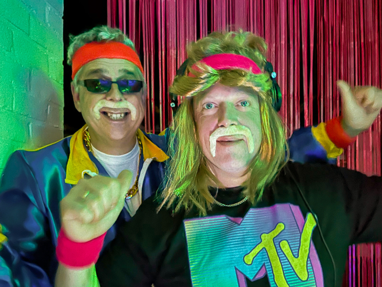 Robert Jan en Jorry op Haagse Matjes Disco