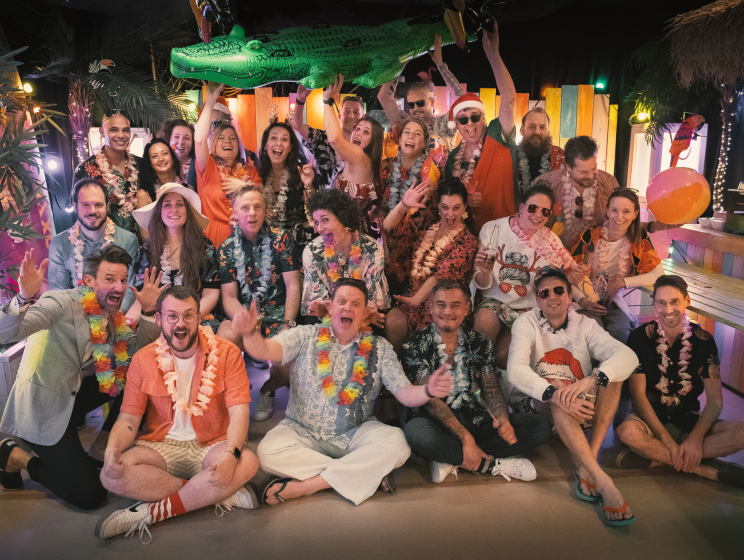Kerstfeest 2023 in korte broek