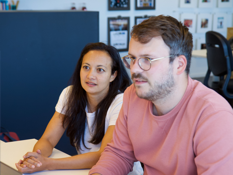 Nick en Magali op Development Day juni 2024