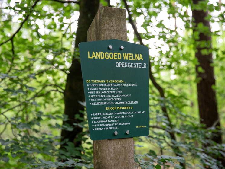 Regels landgoed Welna