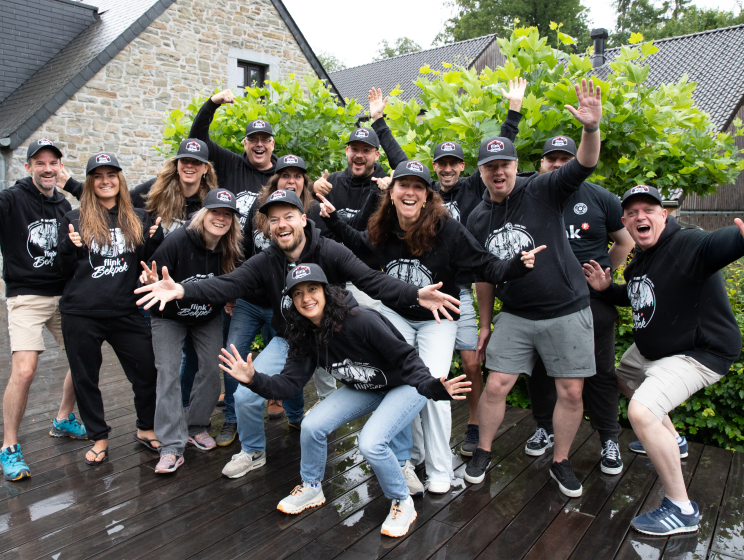 Groepsfoto Flink team