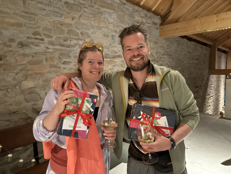 Sebastiaan en Anke vieren hun 5 jarig jubileum bij Flink