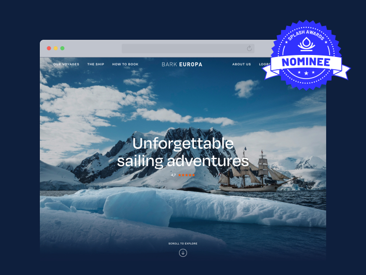 Splash nominatie Bark EUROPA