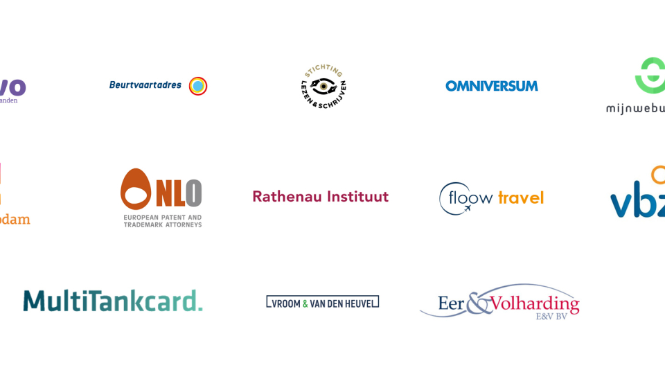 Logos nieuwe klanten