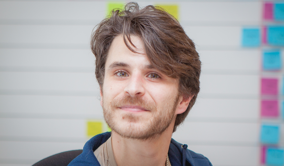 Portretfoto van Maikel Blog, The Hague Marketing Bureau