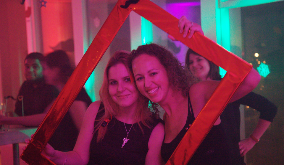 Trea en Lisette kerstborrel