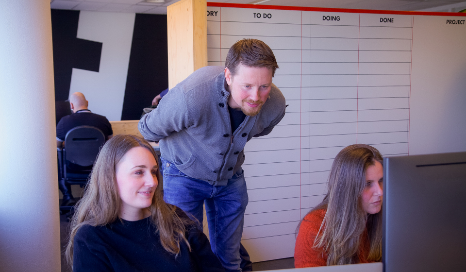 Development Day Ewoud Mirjam en Trea