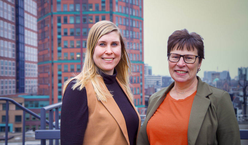 Interview met Priscilla en Bianca over de nieuwe website van Staedion