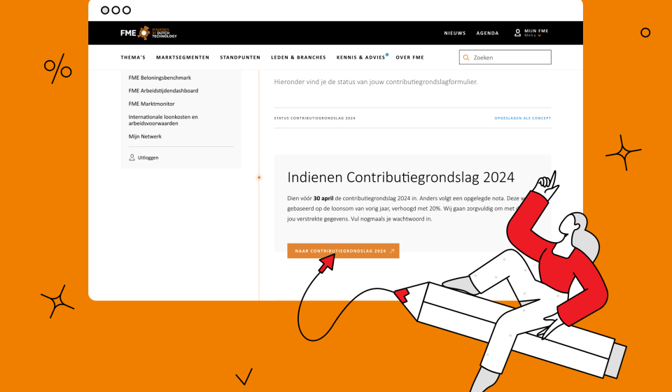 Digitalisering contributiegrondslag FME