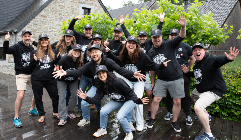 Groepsfoto Flink team