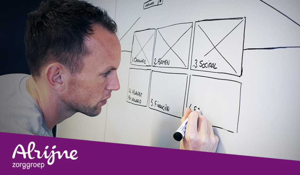 Online jaarverslag voor Alrijne Zorggroep  Online jaarverslag in de maak voor Alrijne Zorggroep