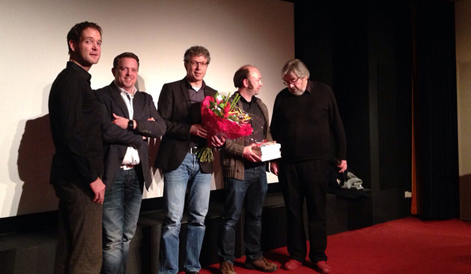 Uitreiking derde prijs Geschiedenis Online Prijs