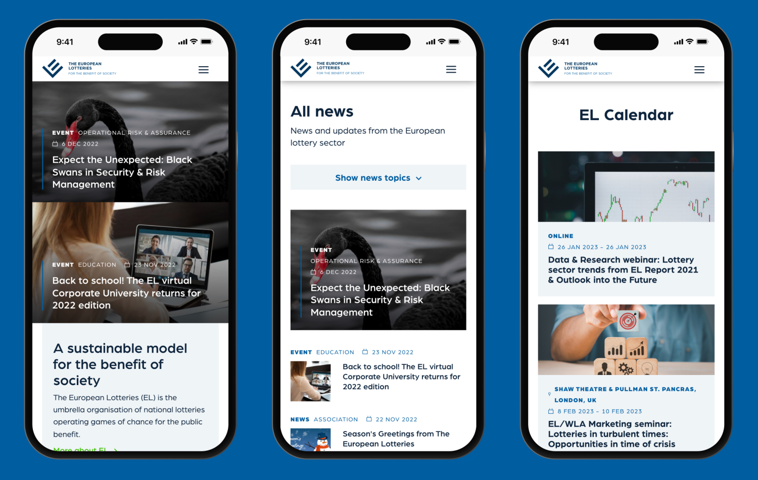 Keyvisual case European Lotteries