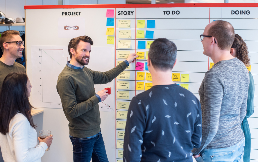 Daily standup bij Flink