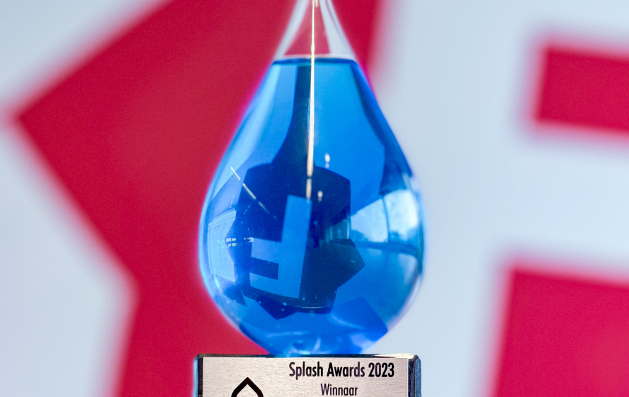 Splash Award voor website Staedion
